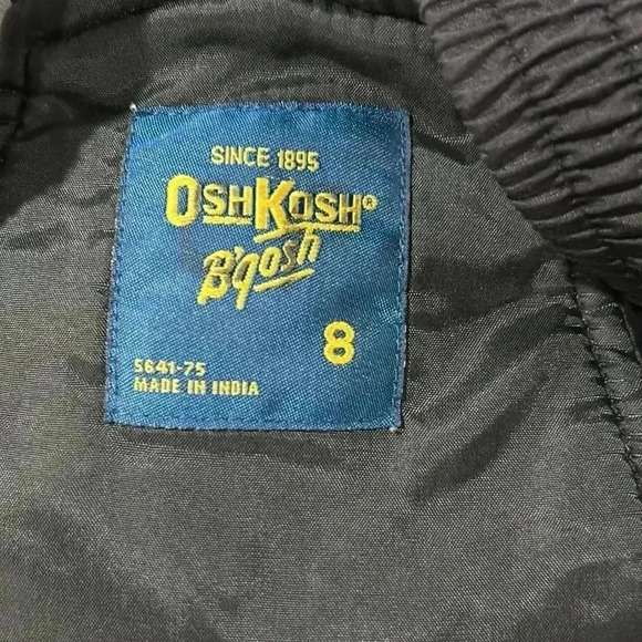 OshKosh B'gosh Snow Bibs Overalls Insulated Size 8 Unisex adjustable straps - Picture 9 of 9